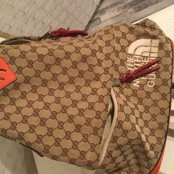 Gucci X Northface  back pack matching cap - Picture 2 of 8